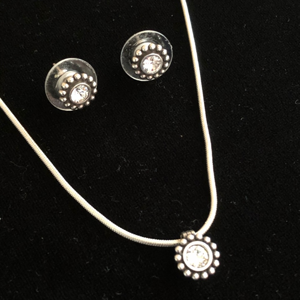 Petite Brighton necklace and earring set